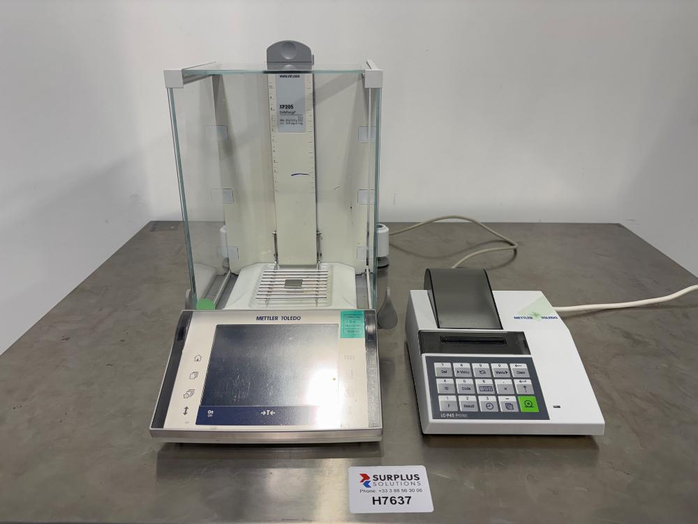 Image of Mettler Toledo XP205 Analytical Balance